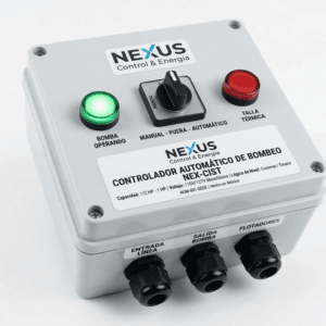 Tablero Control Automático Para Bomba Cisterna Tinaco 1hp