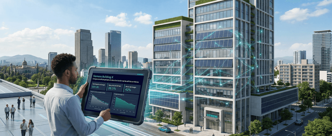 Building X de Siemens: IA que Transforma la Energía en Estrategia Financiera en México