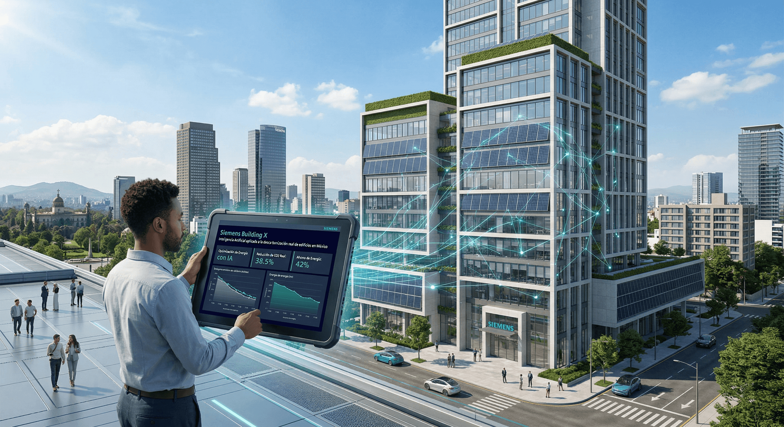 Building X de Siemens: IA que Transforma la Energía en Estrategia Financiera en México