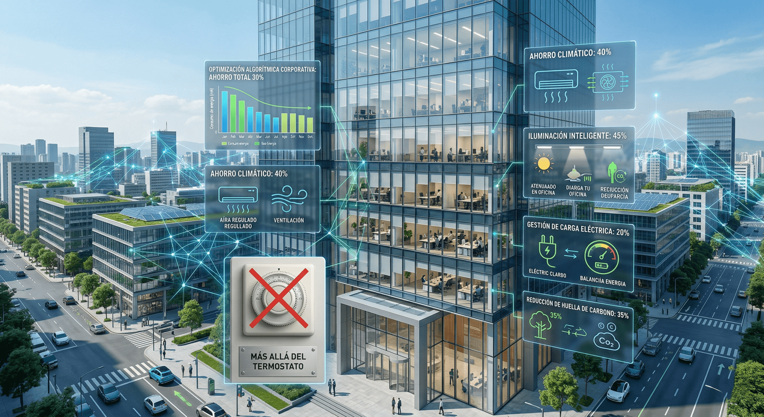 Algoritmos vs. Termostatos: El Cerebro Invisible que Define la Rentabilidad de tu Corporativo