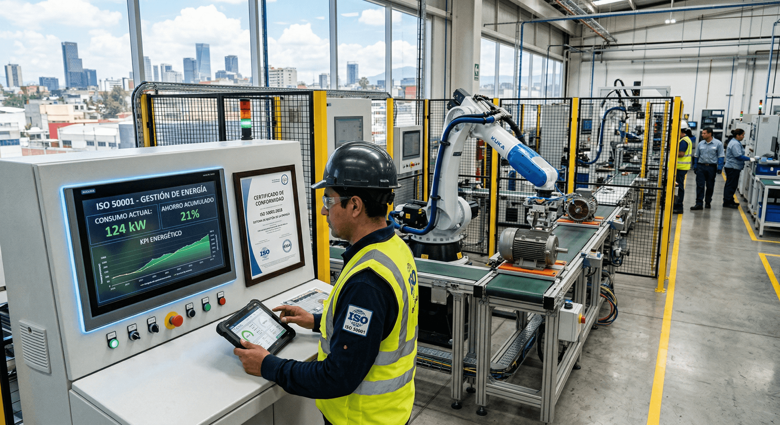 ISO 50001: Por qué la Automatización es la diferencia entre un “Diploma” y un Ahorro Real