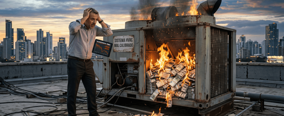 El Ladrón Silencioso en el Cuarto de Máquinas: Por qué un HVAC “funcional” está quemando tu dinero