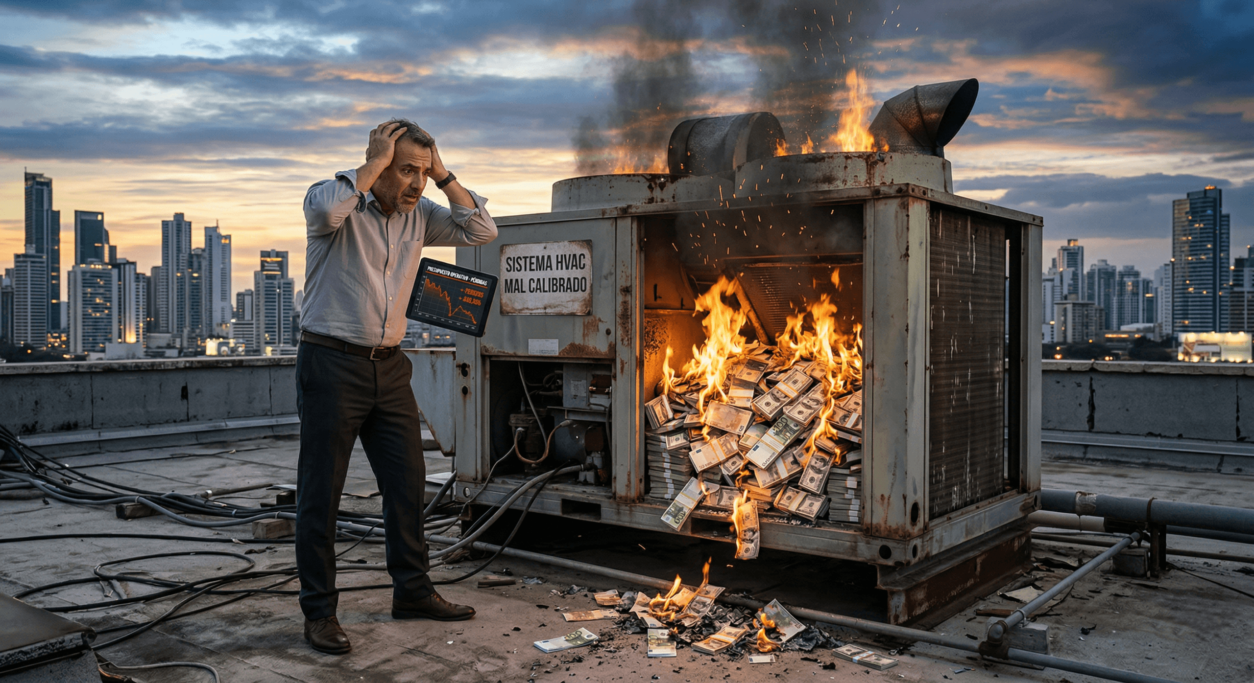 El Ladrón Silencioso en el Cuarto de Máquinas: Por qué un HVAC “funcional” está quemando tu dinero
